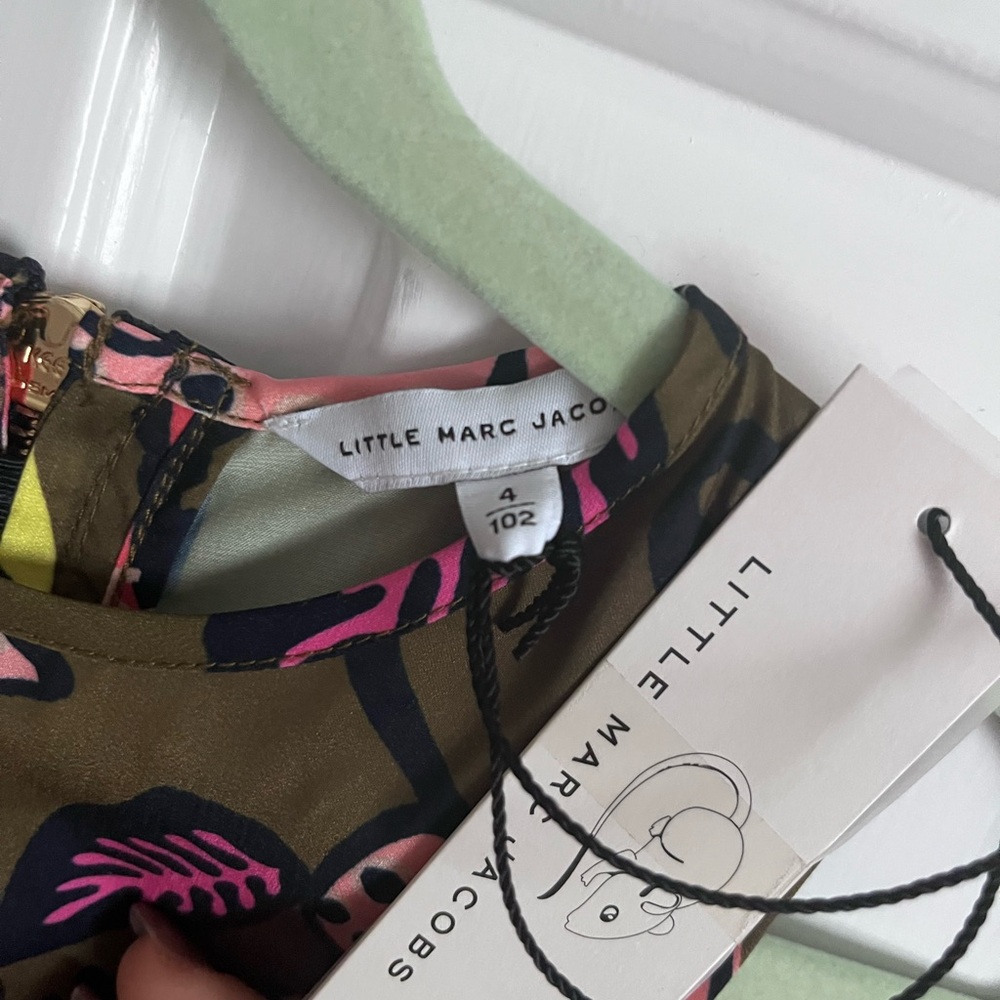 Little Marc Jacobs Multicolor Patterned Dress - Picture 3 of 3